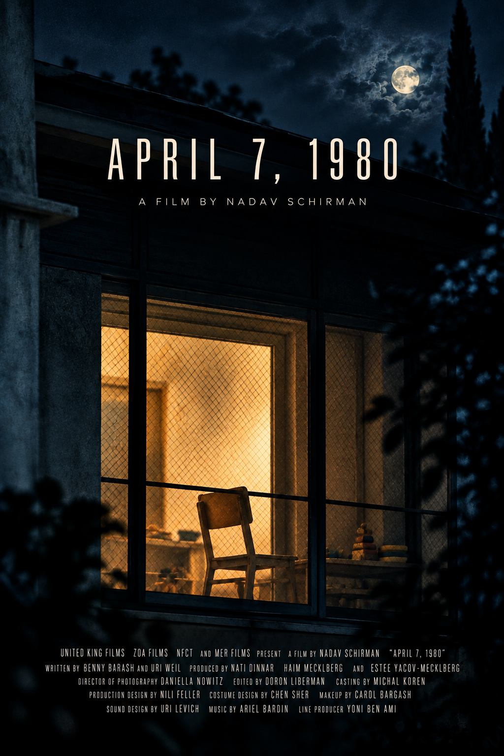 April 7, 1980 — English-language poster